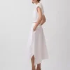 Poplin Midi Mendil Etek