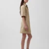 Poplin Mini Gömlek Elbise