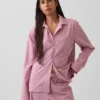 Poplin Pijama Gömleği