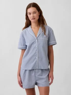 Poplin Pijama Gömleği