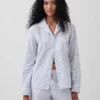 Poplin Pijama Gömleği