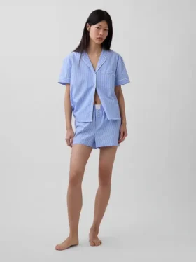 Poplin Pijama Gömleği