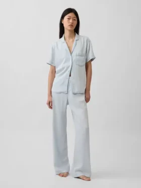 Poplin Pijama Gömleği