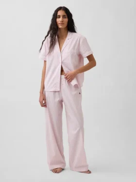 Poplin Pijama Gömleği