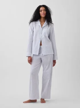 Poplin Pijama Gömleği