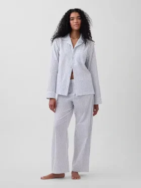 Poplin Pijama Gömleği