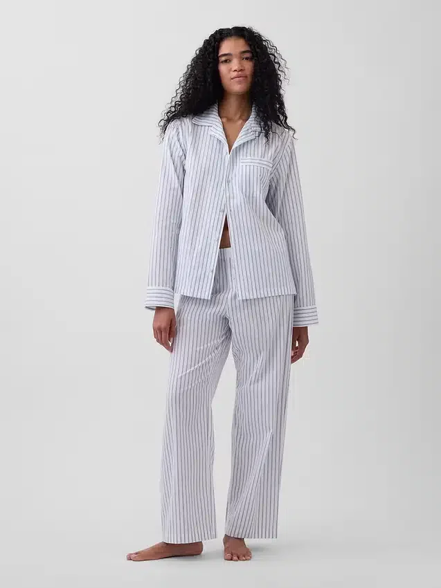 Poplin Pijama Gömleği