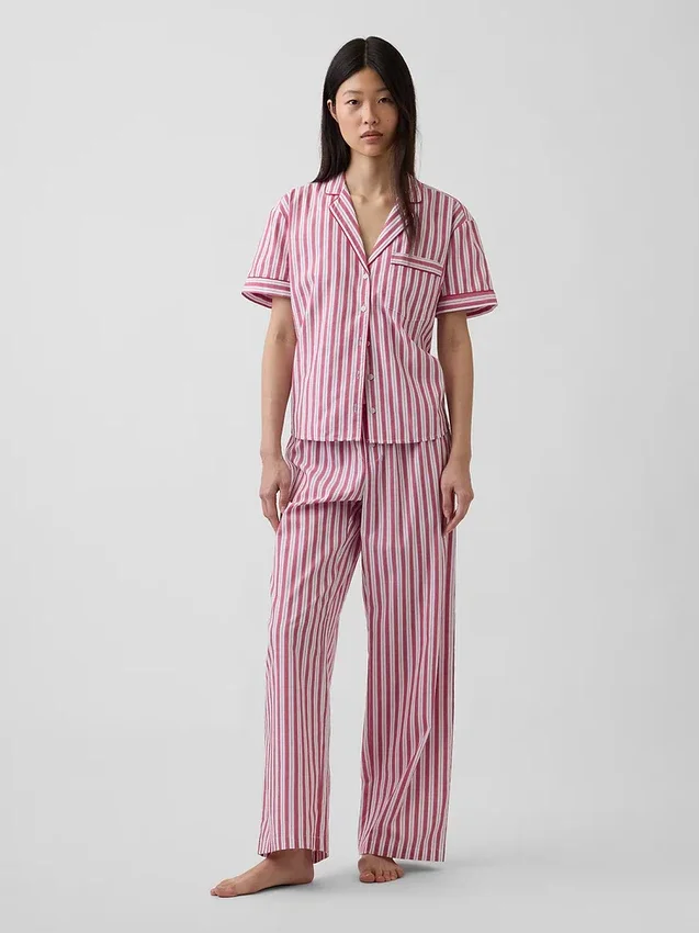 Poplin Pijama Gömleği