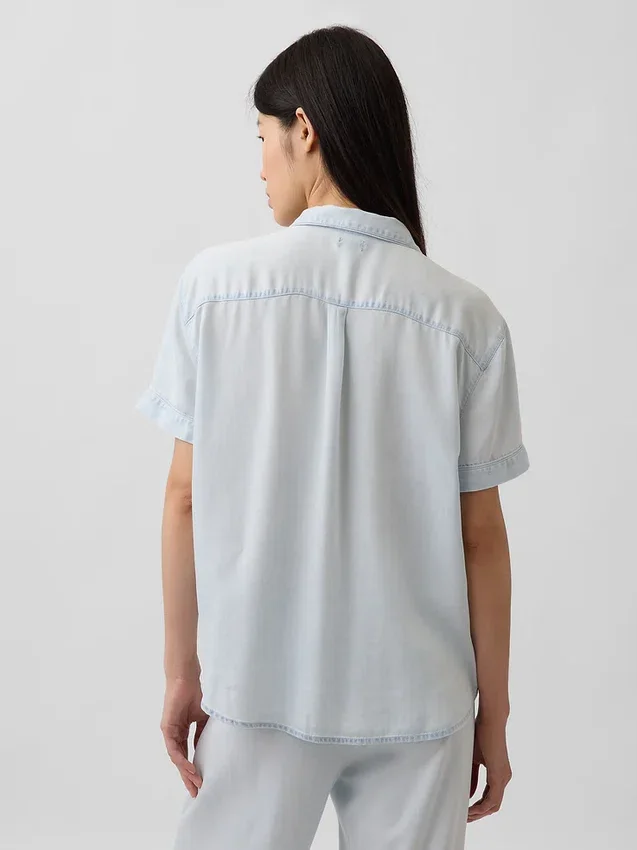 Poplin Pijama Gömleği