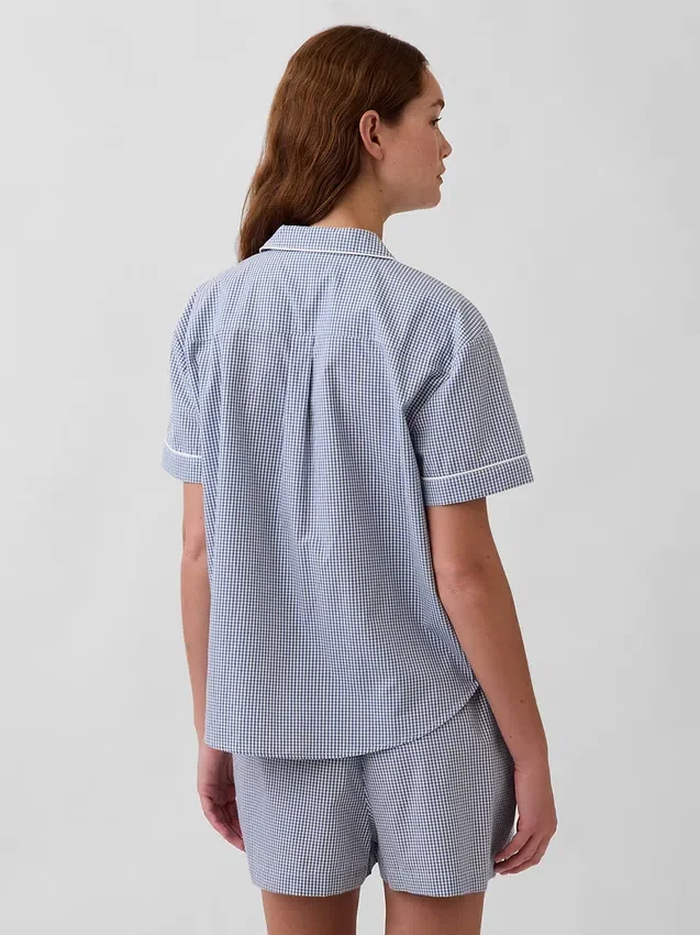 Poplin Pijama Gömleği
