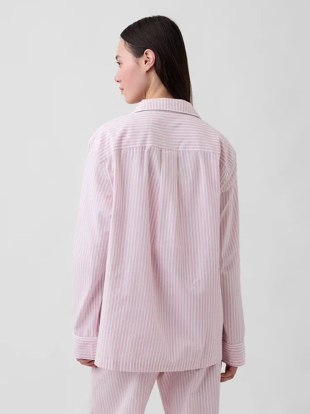 Poplin Pijama Gömleği