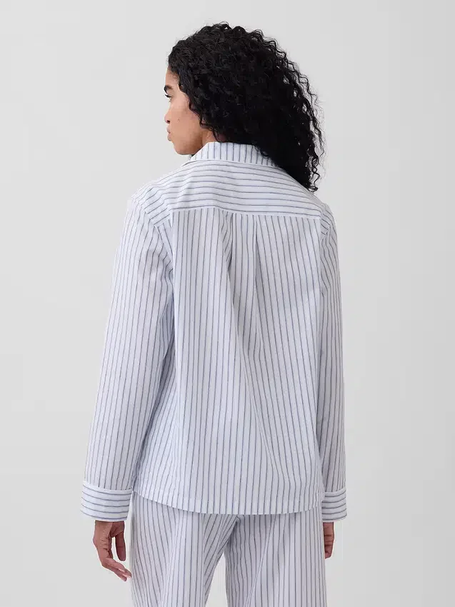 Poplin Pijama Gömleği