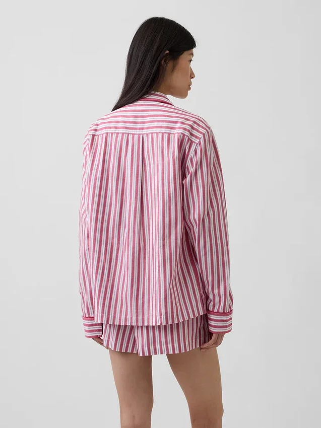 Poplin Pijama Gömleği