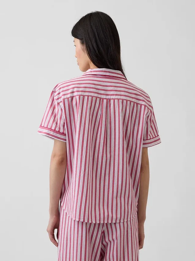 Poplin Pijama Gömleği