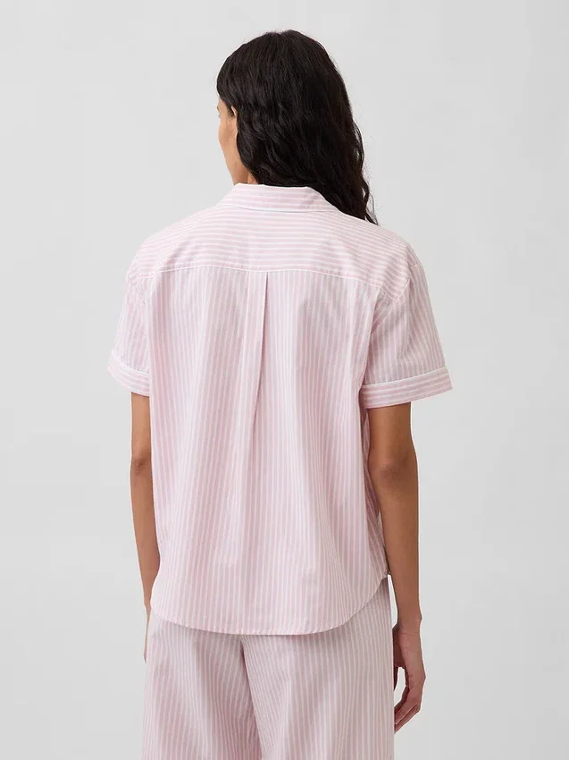 Poplin Pijama Gömleği