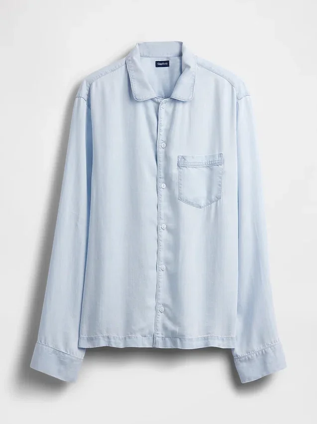 Poplin Pijama Gömleği