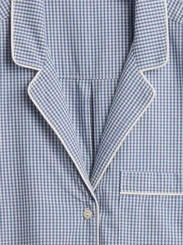 Poplin Pijama Gömleği