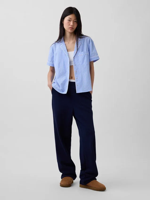 Poplin Pijama Gömleği
