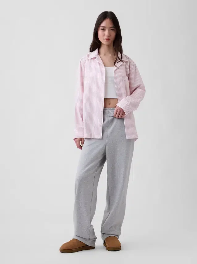 Poplin Pijama Gömleği