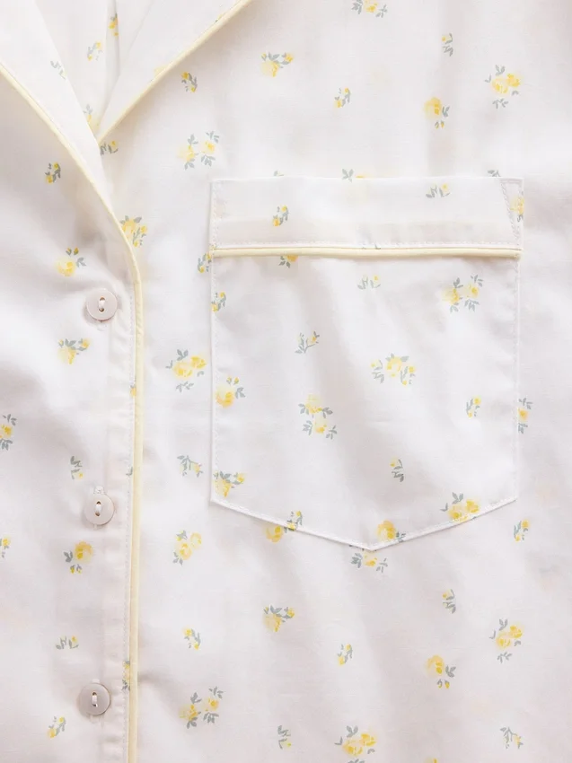 Poplin Pijama Gömleği