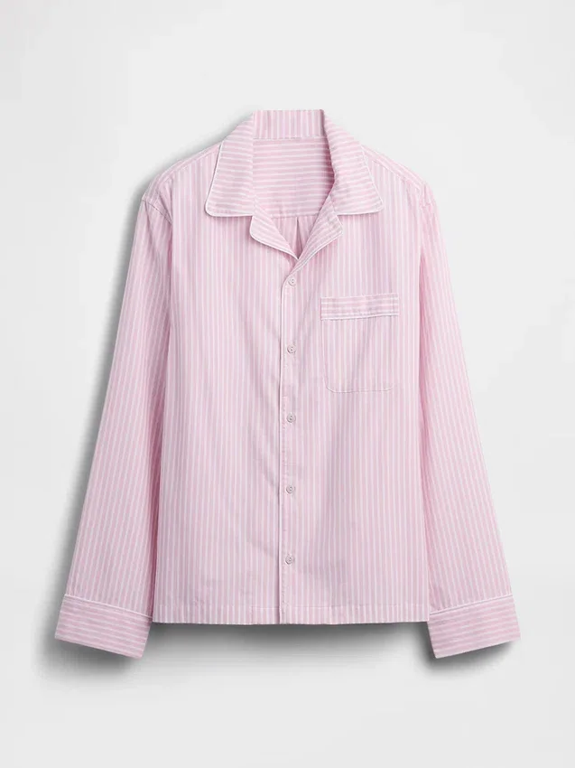 Poplin Pijama Gömleği