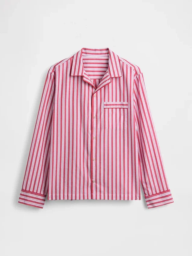 Poplin Pijama Gömleği