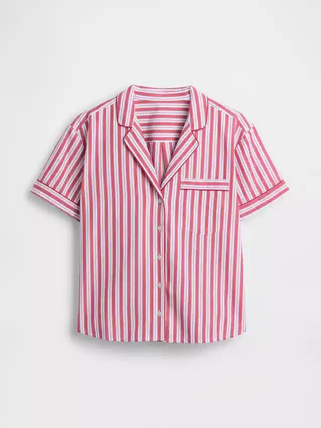 Poplin Pijama Gömleği