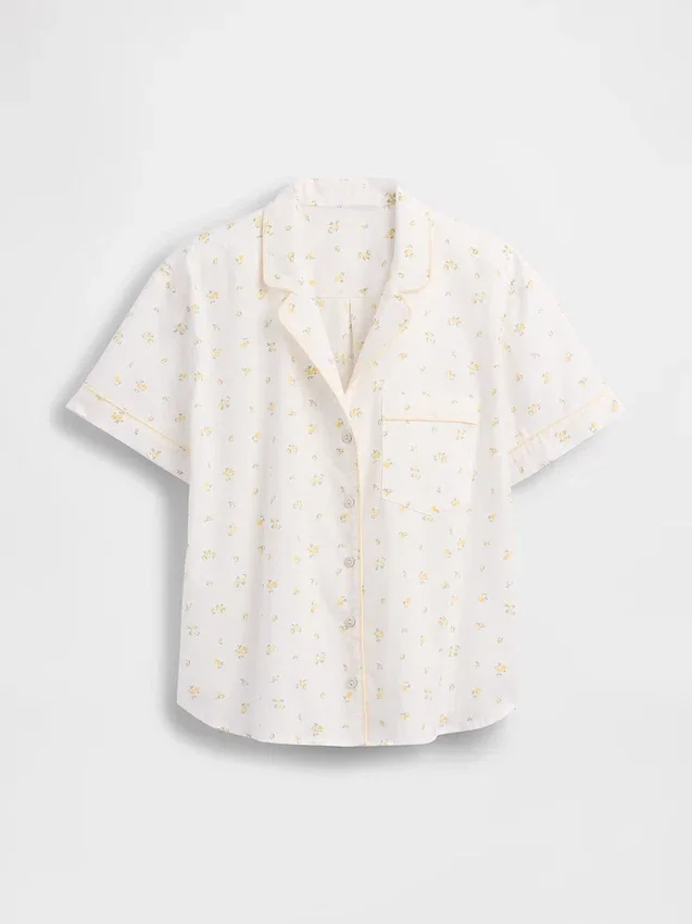 Poplin Pijama Gömleği
