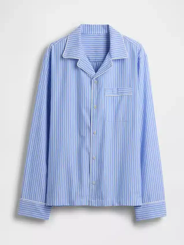 Poplin Pijama Gömleği