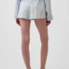 Poplin Pijama Şortları