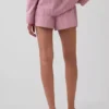 Poplin Pijama Şortları