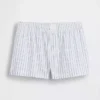 Poplin Pijama Şortları