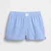 Poplin Pijama Şortları
