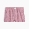 Poplin Pijama Şortları