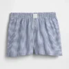 Poplin Pijama Şortları