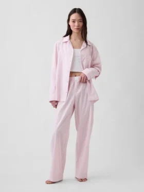 Poplin Pijama Pantolonları