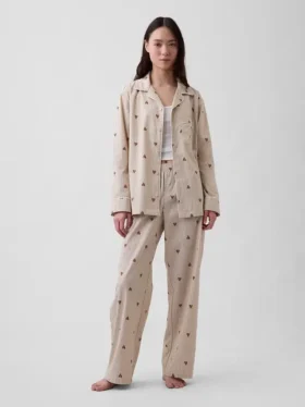 Poplin Pijama Pantolonları
