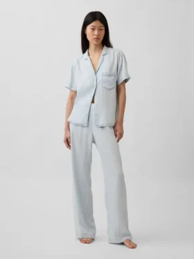 Poplin Pijama Pantolonları