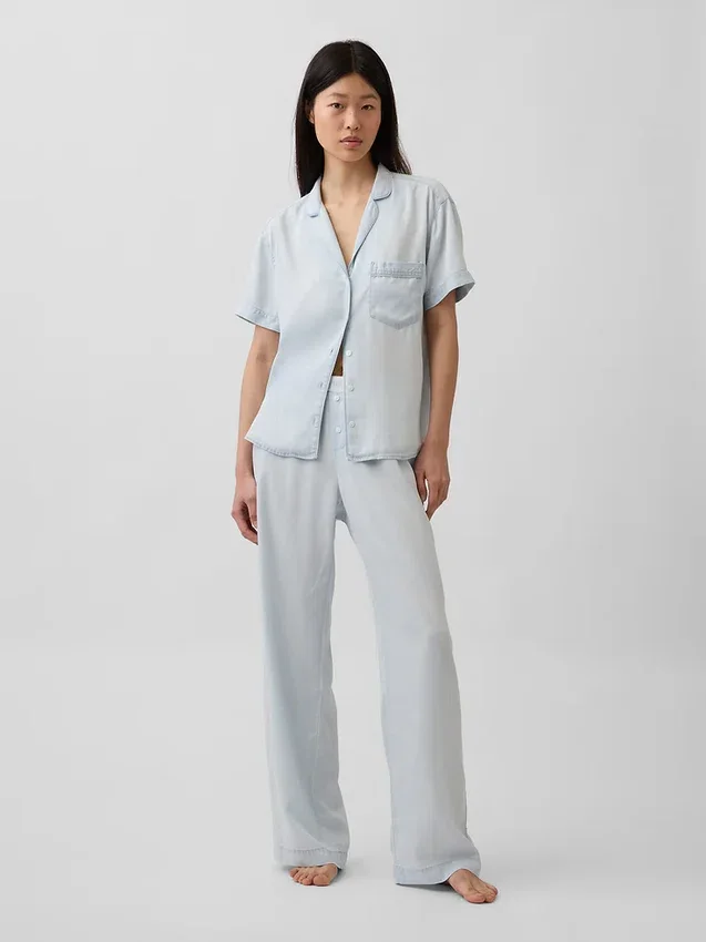 Poplin Pijama Pantolonları