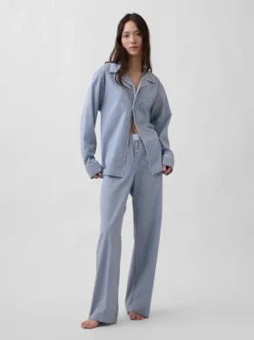 Poplin Pijama Pantolonları
