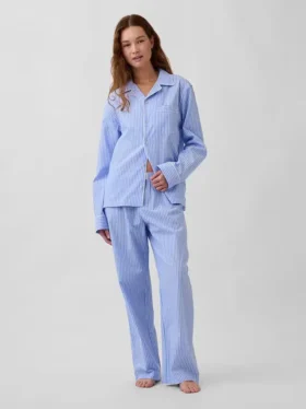 Poplin Pijama Pantolonları