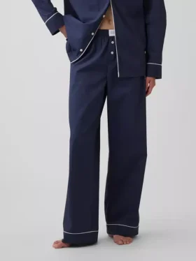 Poplin Pijama Pantolonları