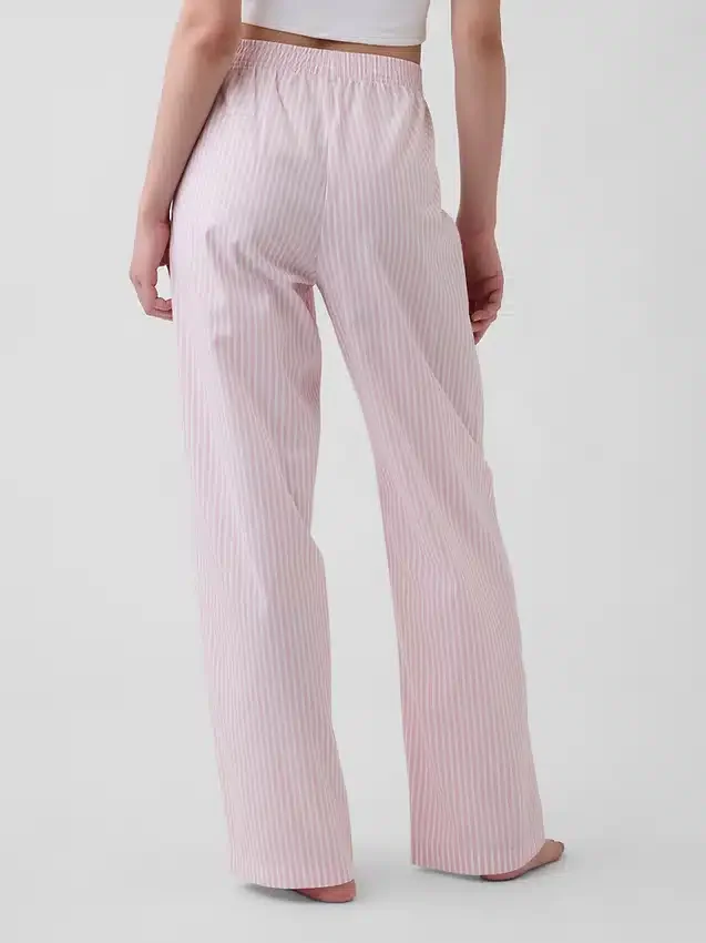 Poplin Pijama Pantolonları