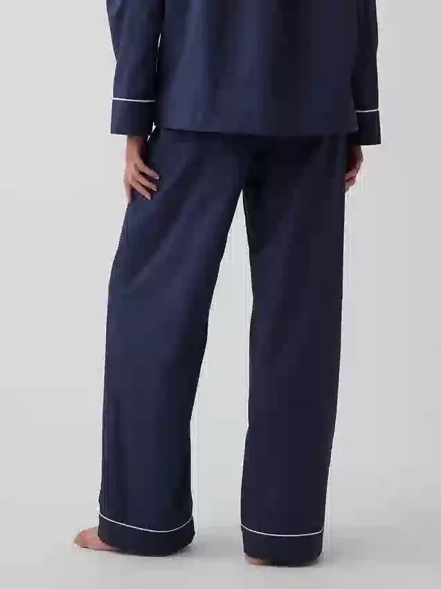 Poplin Pijama Pantolonları