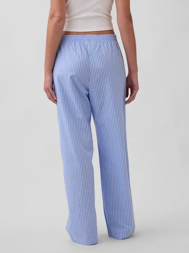 Poplin Pijama Pantolonları