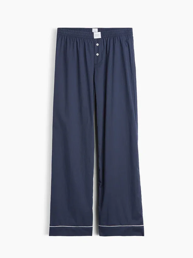 Poplin Pijama Pantolonları