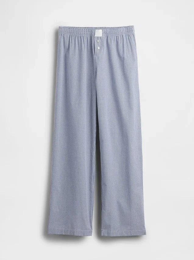 Poplin Pijama Pantolonları