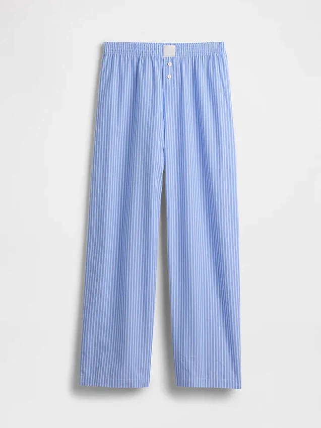 Poplin Pijama Pantolonları