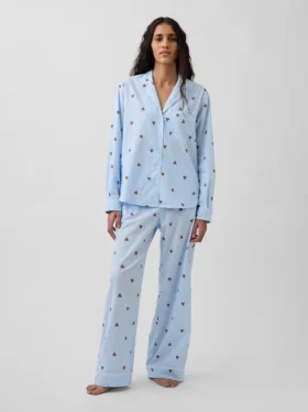 Poplin Pijama Takımı