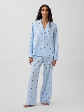 Poplin Pijama Takımı